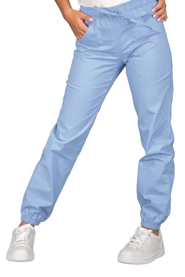 Abbigliamento Pratico Quotidiano Pantalone Con Elastico Isacco - 6