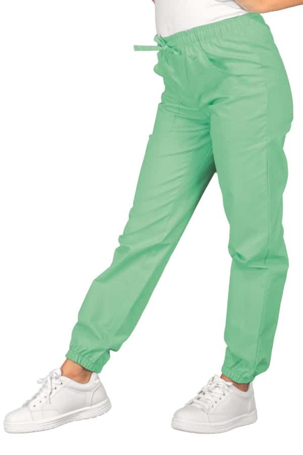pantaloni cotone con elastico