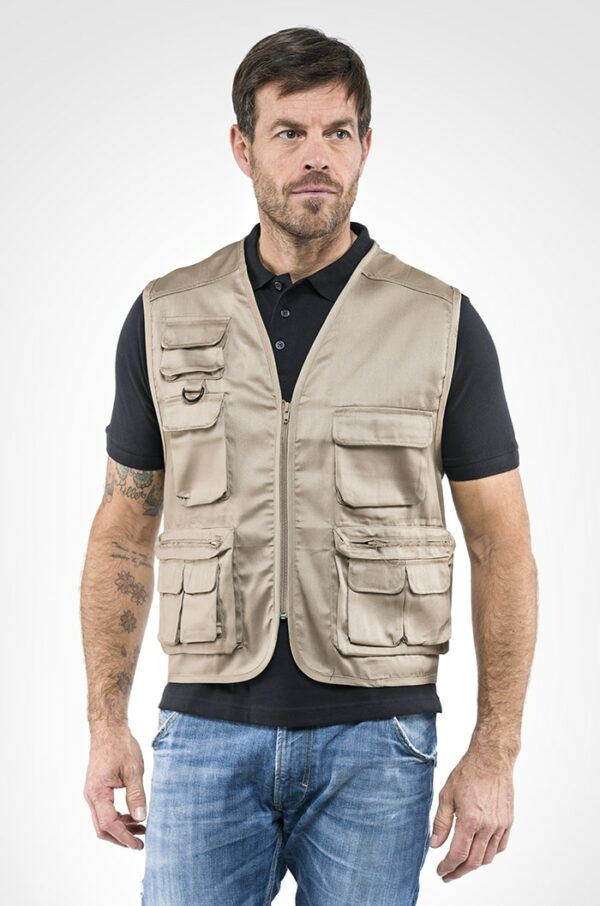 Gilet Senza Maniche Uomo Con Cappuccio Removibile - Leggero Per Primavera/Estate | In Poliestere - Foto 12