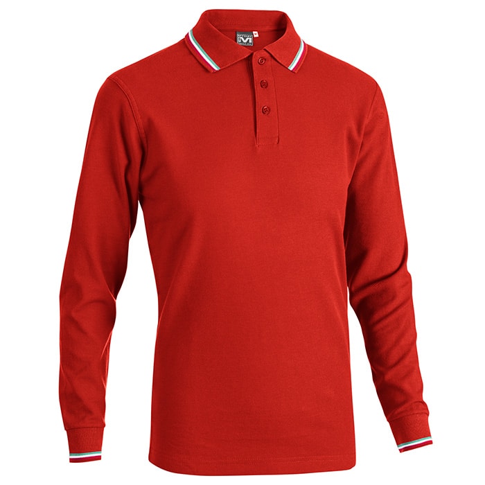 polo rossa uomo
